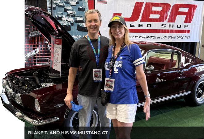 Blake T.  and his '66 Mustang GT