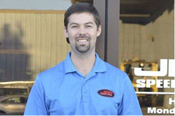 Austin Bittle, Director of Parts & Service at JBA Speed Shop