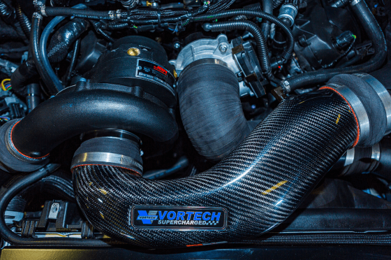 JBA Speed Shop Vortech Supercharger System for high-performance power adders and engine upgrades in San Diego.