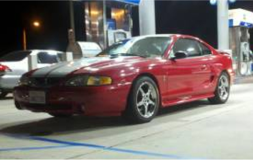 Dylan Milroy's car