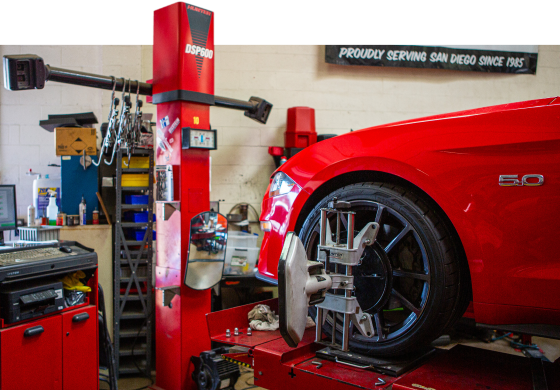 Suspension and Alignment in San Diego